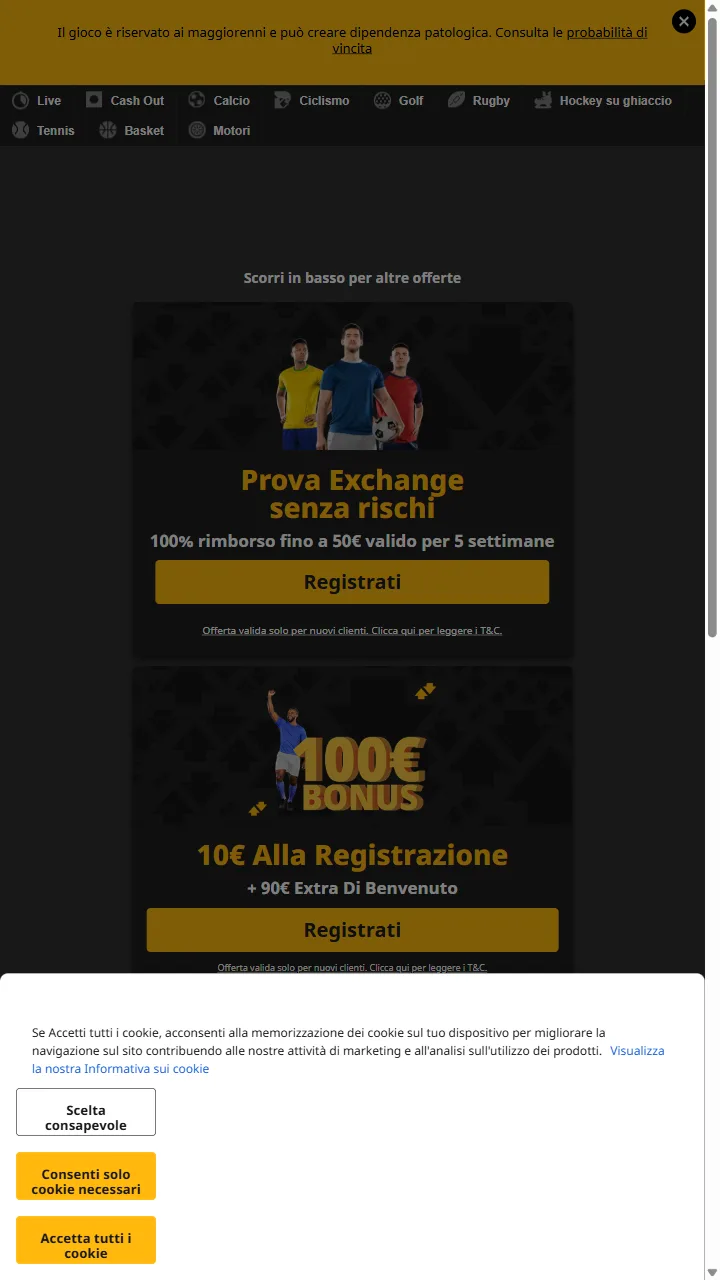 Captura oficial de la app de Betfair en la App Store española